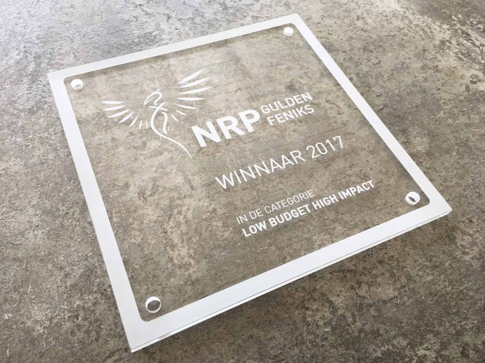 Ru Paré Community wins NRP Gulden Feniks ‘Low Budget High Impact’