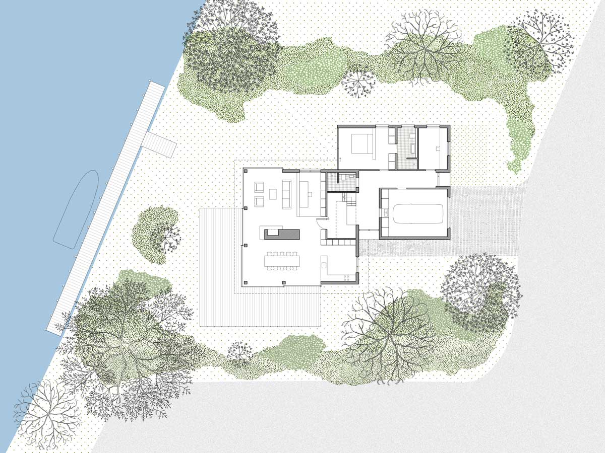 house plan of house tc by beta architect amsterdam evert klinkenberg gus auguste van oppen