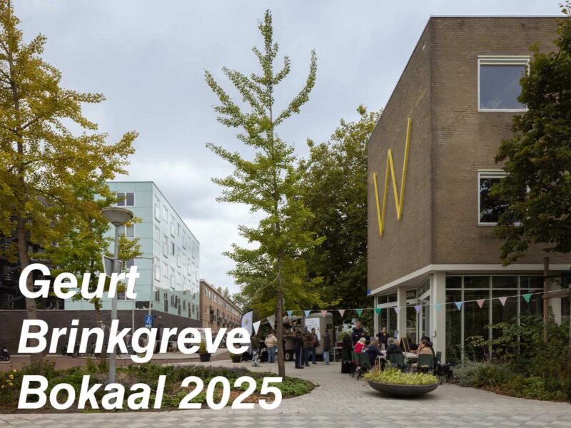 geurt brinkgreve bokaal 2025 text overlaid on photo of station wildeman project by beta architect evert klinkenberg auguste gus van oppen amsterdam photo by anna odulinska