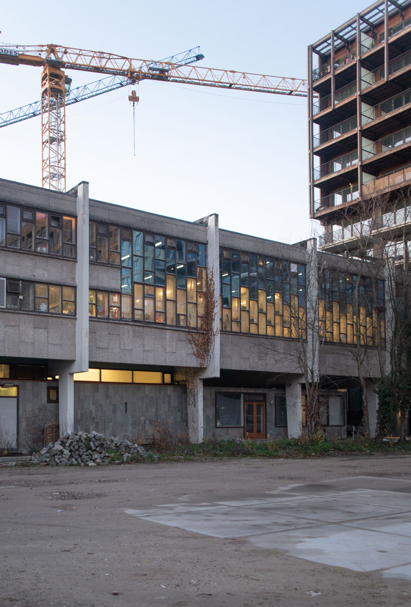 click to enlarge and start slideshow exterior photo of existing situation of Podium Lely, project by BETA architects Amsterdam Evert Klinkenberg Auguste Gus van Oppen in collaboration with OUEST image by Adriaan de Groot